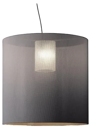 Gray Moaré X Pendant Lamp by Antoni Arola