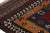 1950s Vintage Afghani Tribal Kilim Rug With Geometric Patterns For Sale In New York - Image 6 of 7