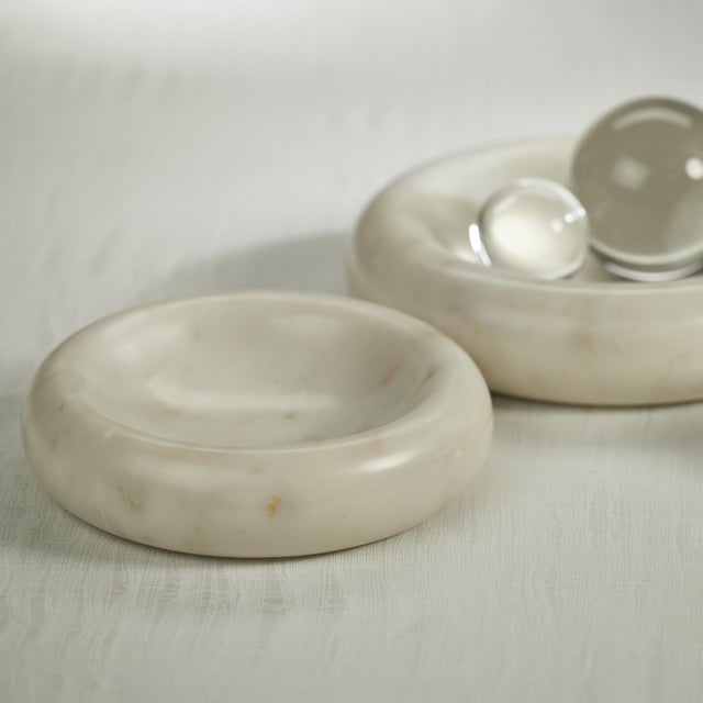 Elevate the sophistication of your home decor with this stunning Curved Round Marble Bowl. Constructed from high-quality...