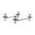 Méduse Expandable 4-Piece Taper Candle Holder Set, Nickel For Sale In Los Angeles - Image 6 of 6