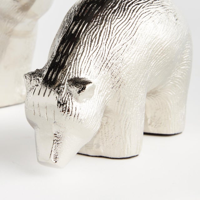 Modern Koda Bear Sculptures, Set Of 2 For Sale - Image 3 of 4