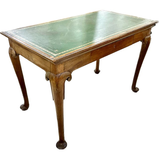 Traditional 18th Century George II Walnut Writing Table For Sale - Image 3 of 12