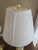 Late 20th Century Hollywood Regency Brass and Crystal Table Lamps - A Pair For Sale - Image 12 of 16