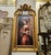 Make a dramatic statement with this grand French Baroque-style portrait frame, featuring an exceptionally elaborate gold...