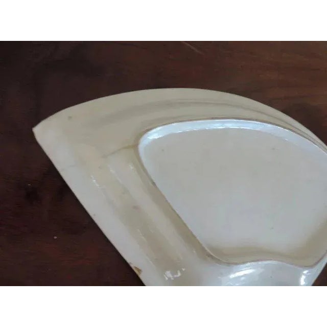 18th Century English George III Chamberlains Worcester Imari Dragon in Compartment Armorial Plate Bowl For Sale - Image 10 of 11