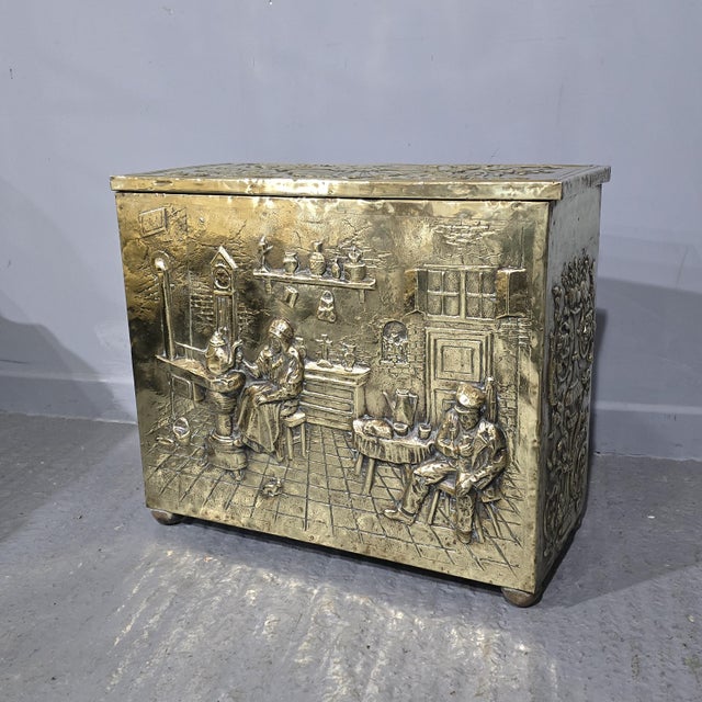 Victorian Log Bin, 1880 For Sale - Image 12 of 12