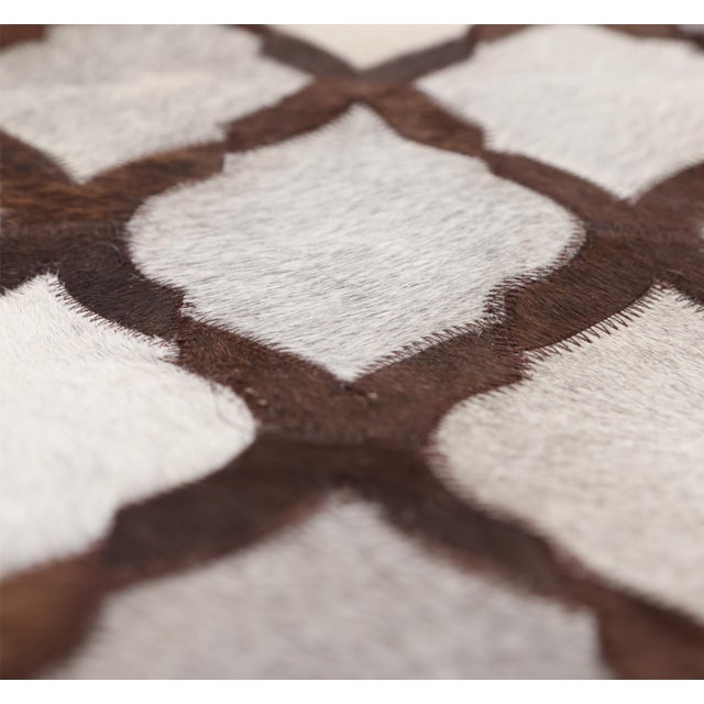 Luxury Moroccan Genuine Hair-On Cowhide Pillow – Handmade 18x18 Inch Designer Cushion Inspired by timeless Moroccan...