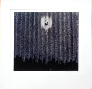 Moon Over (After Ansel Adams), Abstract Black & White Photo by Bill Clark