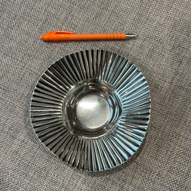1990s Sterling Silver Bowl For Sale - Image 5 of 5
