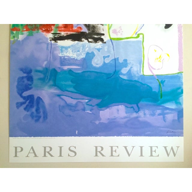 Mid-Century Modern Helen Frankenthaler Vintage Abstract Expressionist Limited Edition Large Hand Pulled Silkscreen Print " Westwind " 1994 For Sale - Image 3 of 13