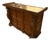 Pulaski Oak Bar With Brass Top and Foot Rail, Griffin Carvings, Plus Custom Inset Oak Doors, Attributed For Sale