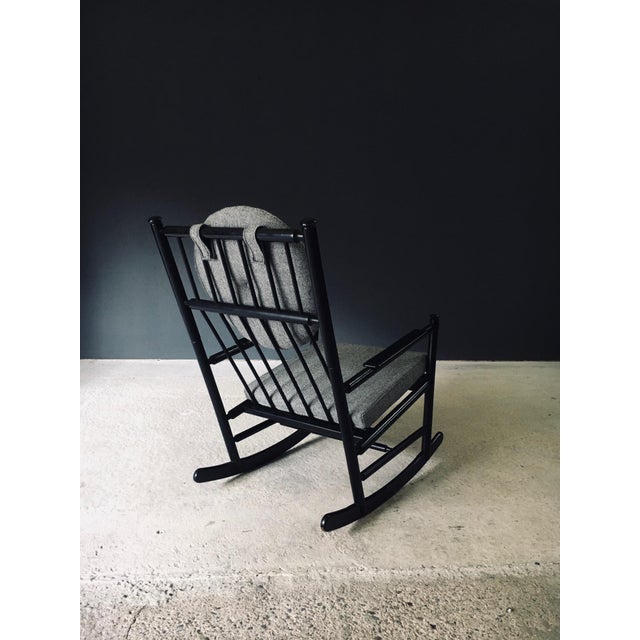 Wood Mid-Century Modern Scandinavian Rocking Chair, Sweden, 1960s For Sale - Image 7 of 18