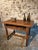 Small Antique Rustic Worktable with Storage For Sale - Image 15 of 18