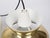 Gold Vintage Danish Pendant Lamps by Henning Klok for Louis Poulsen, 1950s, Set of 2 For Sale - Image 8 of 15