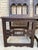 Brown Set of Early 20th Century Spanish Carved Chairs with Wood Seat, 1890s For Sale - Image 8 of 15