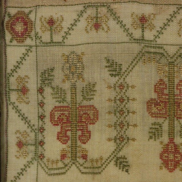 Antique Scottish Sampler, 1805, by Eliza McKune For Sale - Image 4 of 18