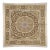 Suzani Wall Hanging — Terracotta Uzbek Tablecloth 5'0'' X 5'5'' For Sale