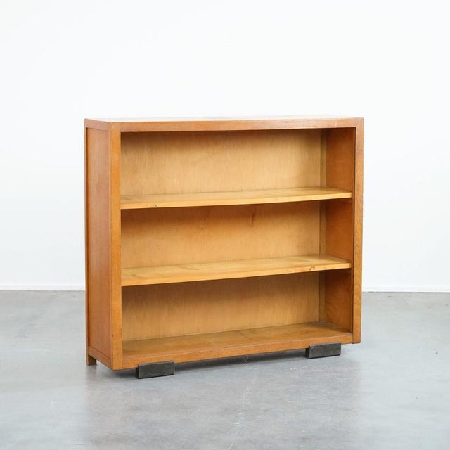 Art Deco Amsterdam School Bookcase, Early 20th Century For Sale - Image 16 of 16