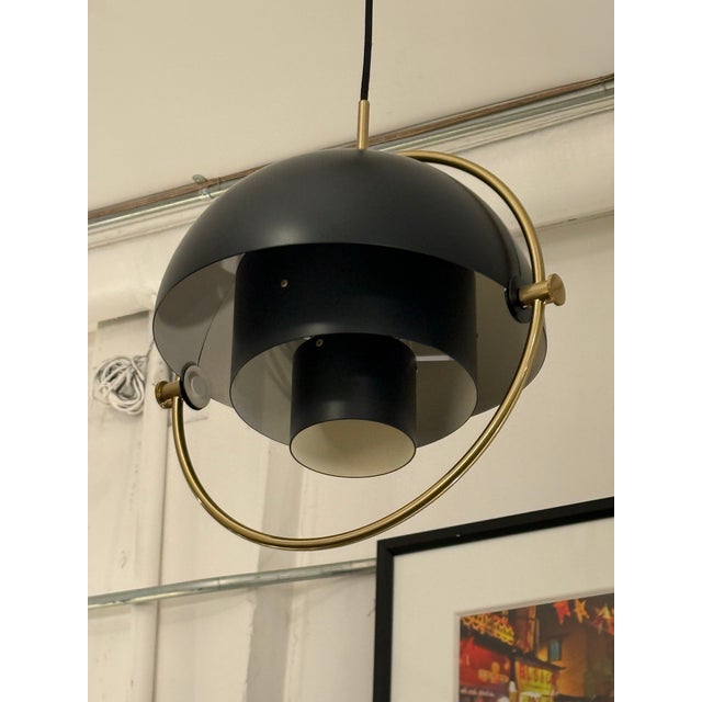 Black Louis Weisdorf for Gubi Multi-Lite Pendant, Medium For Sale - Image 8 of 12