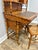 Late 20th Century Aesthetic Movement Faux Bamboo Bird's-Eye Maple Secretary Desk & Original Chair Attributed to r.j. Horner For Sale - Image 15 of 17