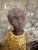 Mid 20th Century Primitive Cement Sculpture of Boy with Dog, USA, 1945 For Sale - Image 5 of 9