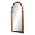Vintage Mahogany Arched Wall Mirror For Sale