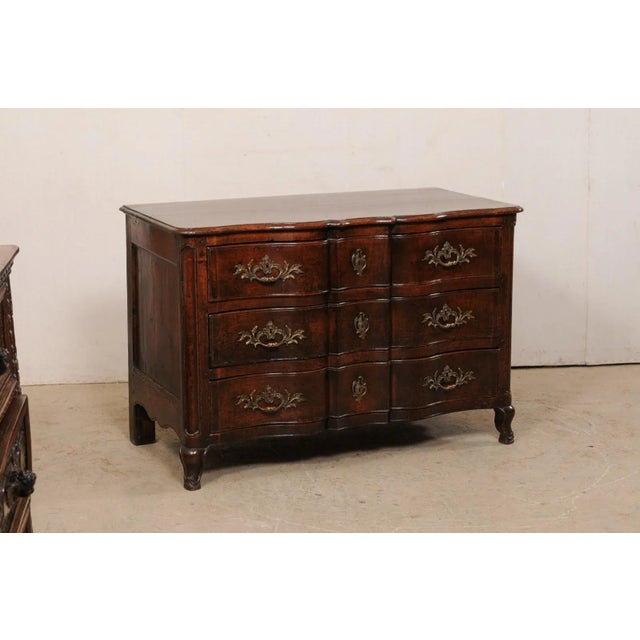 18th Century 18th Century Rococo Period Serpentine Commode, France For Sale - Image 5 of 13