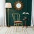 This striking vintage side chair is crafted in the elegant Thonet style and made in Italy, showcasing timeless European...