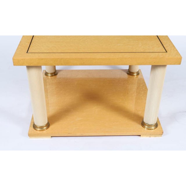 Vintage Biedermeier Birdseye Maple Coffee Tables from Harrods, 20th Century, Set of 2 For Sale - Image 12 of 17