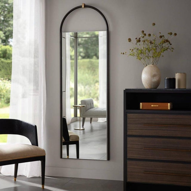 Abstract Arteriors Home Shevlin Full Length Mirror For Sale - Image 3 of 6