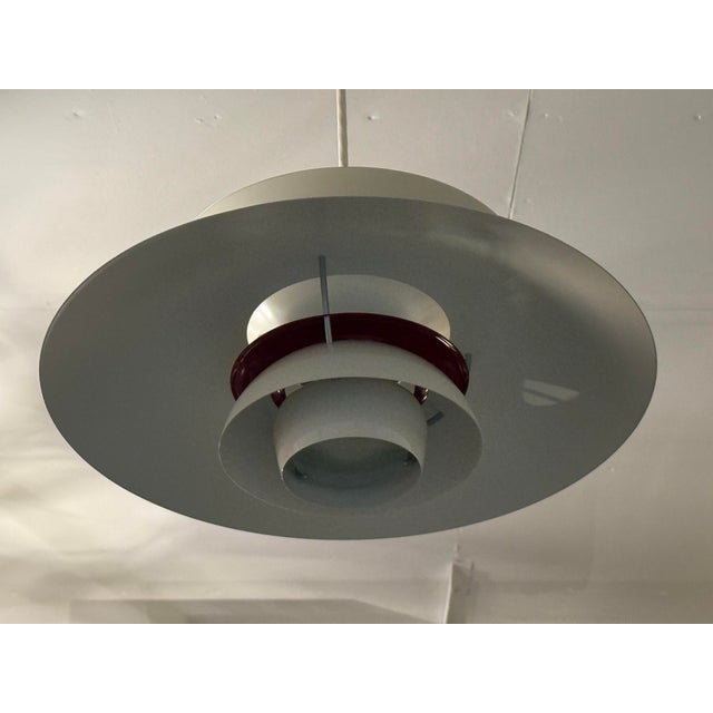 Louis Poulsen Poul Henningsen for Louis Poulsen Ph 5 Light Pendant For Sale - Image 4 of 12