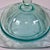 1970s Vintage Art Deco Hollywood Regency Indiana Glass Co. Recollection Covered Butter Dish For Sale - Image 6 of 10