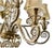 Traditional Gilt Iron and Crystal Beaded Chandelier, Belle Époque Style For Sale - Image 3 of 7