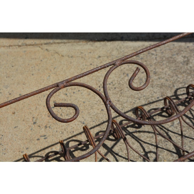 This is a vintage pair of wire wall planters. Scrolled wire edges. Areas in the back to attach. You will need the...