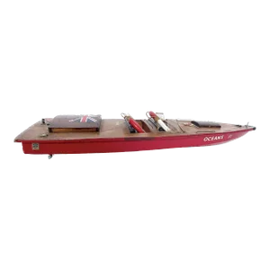 Vintage British Kiel Kraft Model Motorboat