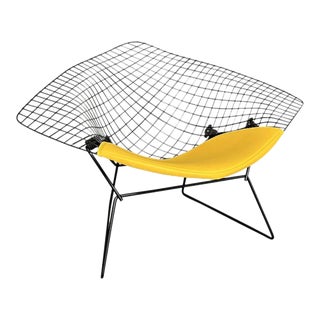 1960s Vintage Mid Century Large Knoll Diamond Chair For Sale