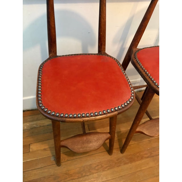 Vilhelm Wohlert MCM Counter Stools Iconic Danish Design by Vilhelm Wohlert for Stolefabriken Odense For Sale - Image 4 of 6