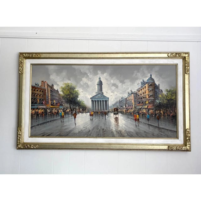 French Painting of Pantheon For Sale In Los Angeles - Image 6 of 6