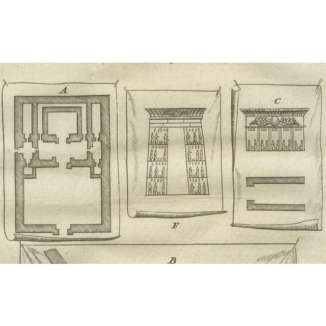 Late 18th Century El-Khuz and Karnak Temples by Cornelis de Bruijn, 1776 For Sale - Image 5 of 10