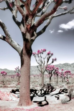 Joshua Tree, Silver 40x60 Contemporary, Fine Art Photography by Kristin Hart