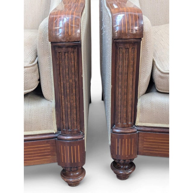 Art Deco Armchairs, 1930s, Set of 2 For Sale - Image 4 of 9