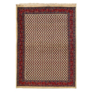 Pasargad Ivory Persian Sarouk 3'6" X 5' For Sale