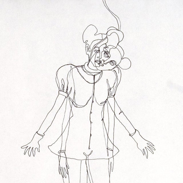 Gemini Sisters (2002) is a fine art ink drawing on paper by acclaimed contemporary artist Carla Gannis. Measuring 11 x 8.5...