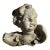 Cast Stone Cherub Angel Head With Wings Garden Ornament Wall Hanging For Sale