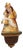 Handmade Carved Wooden Religious Figure of Madonna and Child, 1980s For Sale