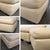 Late 20th Century Modern Round Back Slipper Chairs by Hickory Kay Lyn Tan Upholstery a Pair For Sale - Image 15 of 18