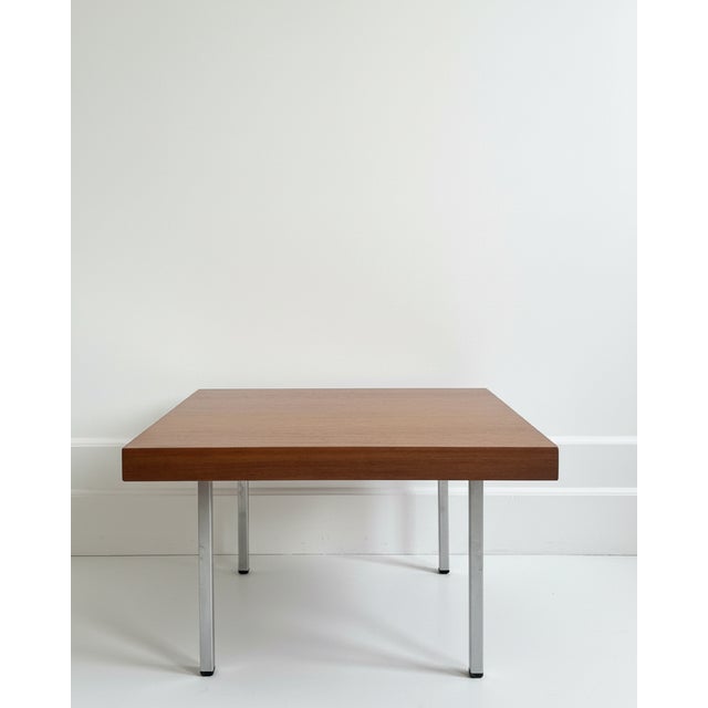 Brown Side Table by Kho Liang Ie for Artifort, 1960s For Sale - Image 8 of 8