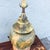 Ceramic Vintage Ceramic and Wood Olive Green Earth-Tone Table Lamp For Sale - Image 7 of 8