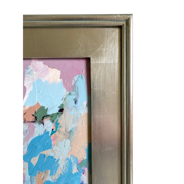 Abstract Expressionism "Through the Haze" 2026 Framed Painting by Jessalin Beutler For Sale - Image 3 of 4
