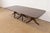 Baker Furniture Style English Georgian Mahogany Triple Pedestal Extension Dining Table, Newly Refinished For Sale - Image 12 of 12